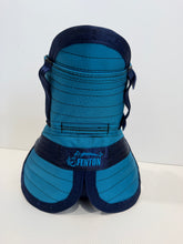 Load image into Gallery viewer, ULTRA ¾ CHESTPLATE WITH LEG PLATES CYAN / NAVY / HI VIS STRAPS