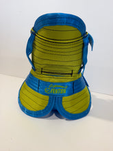 Load image into Gallery viewer, L 39-49KG | FENTON ULTRA ¾ CHESTPLATE WITH LEG PLATES LIME /BABY BLUE