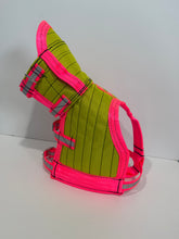 Load image into Gallery viewer, M 33-39KG | FENTON ULTRA ¾ CHESTPLATE WITHOUT LEG PLATES LIME/ PINK
