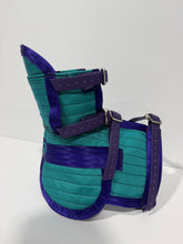 Load image into Gallery viewer, M 33-39KG | FENTON ULTRA ¾ CHESTPLATE WITH LEG PLATES TURQUOISE / PURPLE